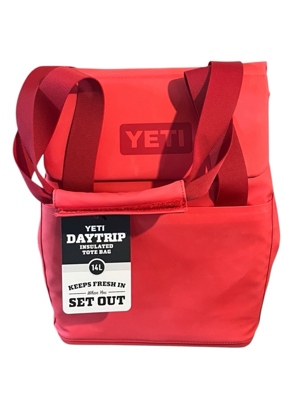 NWT YETI DAYTRIP INSULATED COOLER  BAG 14L IN RESCUE RED